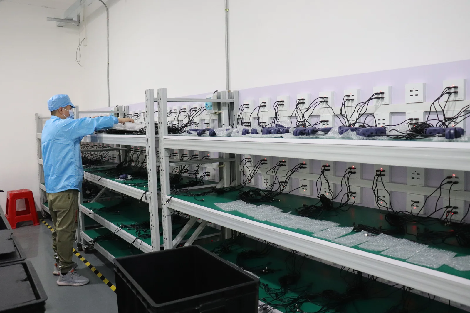 Quality Control Testing Bench