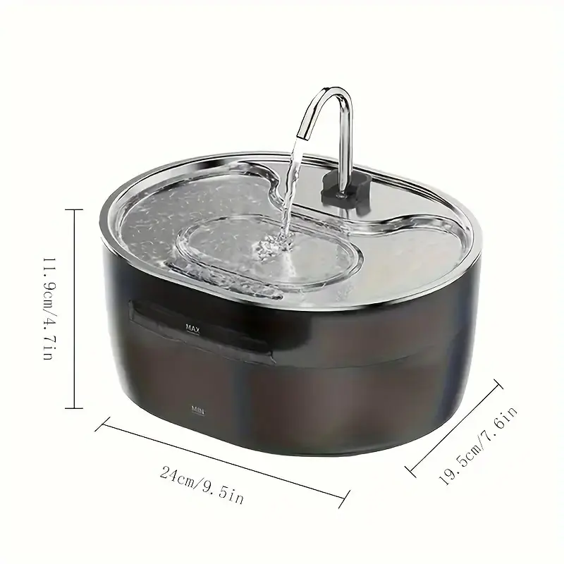 3.2L Eco-Friendly Anti-Splash Automatic Bowl Feeder Durable Stainless Steel PP Modern for Wholesale & OEM Programs detail