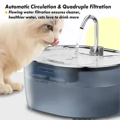 3.2L Eco-Friendly Anti-Splash Automatic Bowl Feeder Durable Stainless Steel PP Modern for Wholesale & OEM Programs view 2