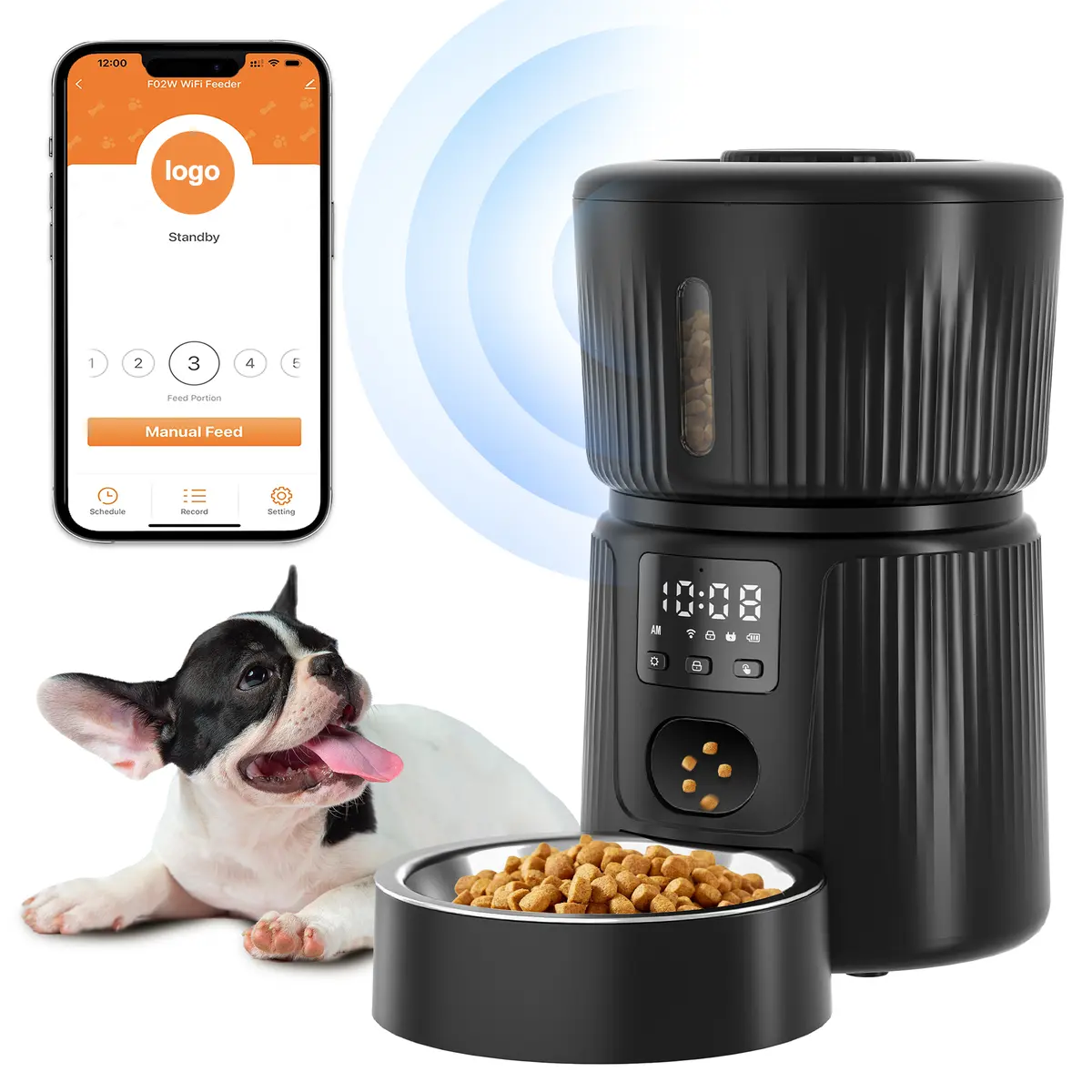 Best Quality 3L WIFI Pet Smart Feeder Automatic Food Dispenser Eco-Friendly Modern for Small Animals for Wholesale & OEM Programs detail