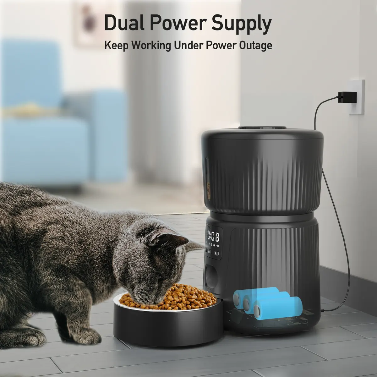 Best Quality 3L WIFI Pet Smart Feeder Automatic Food Dispenser Eco-Friendly Modern for Small Animals for Wholesale & OEM Programs detail