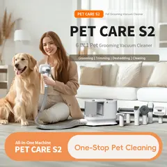 2.5L Cordless Pet Hair Vacuum Cleaner - Rechargeable Dog Cat 2 in 1 Hair Remover for Dogs for Wholesale & OEM Programs view 6