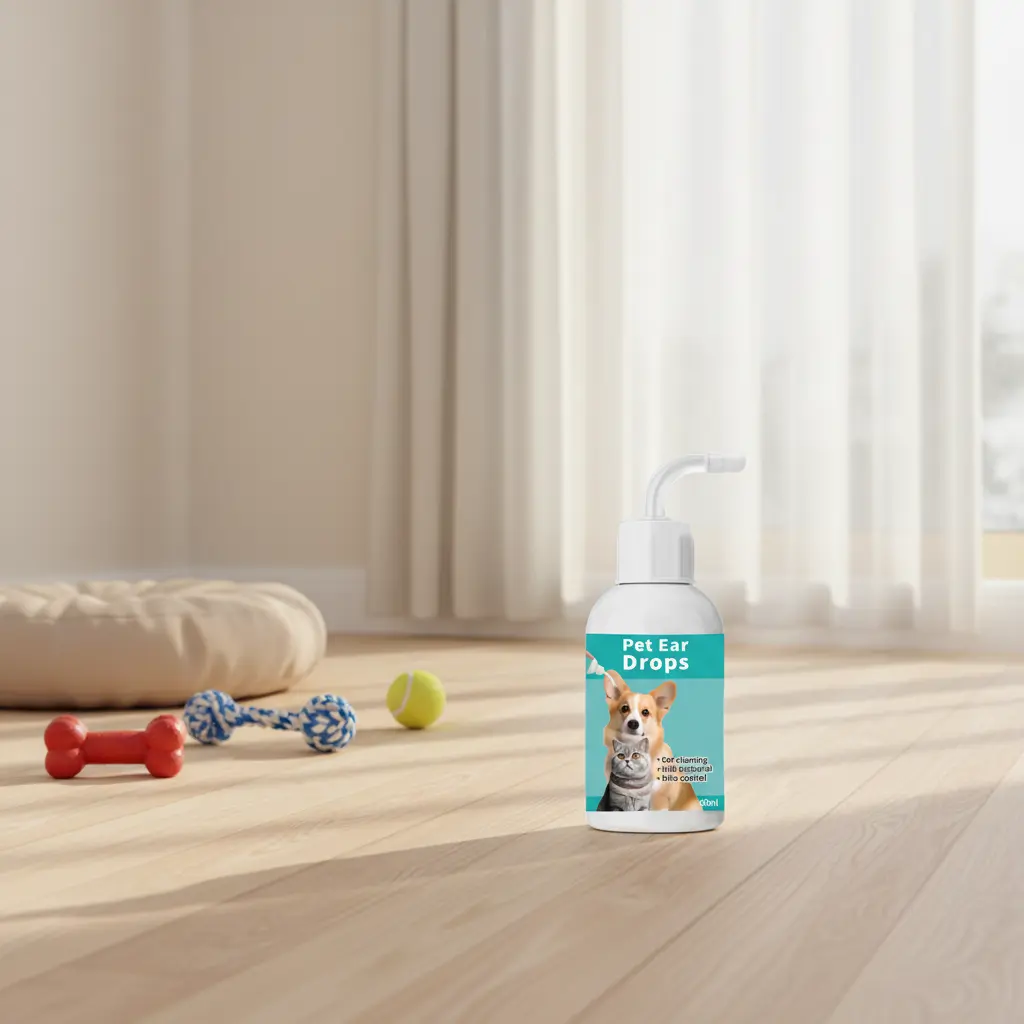 Factory Natural Mild Formula 60ml Pet Ear Cleaning Solution Gentle Healthy Care for Dogs for Wholesale & OEM Programs detail