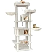68 Inches Large Tall Cat Tree Tower Multi-Level Design Indoor Cat Condo Removable Pad for Wholesale & OEM Programs detail