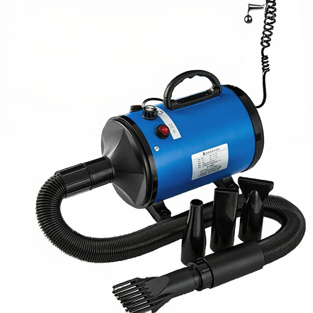 Pet Dryer Machine Adjustable Speed Low Noise Dog Hair Dryer Grooming Vacuum Dryer for Small Animals for Wholesale & OEM Programs detail