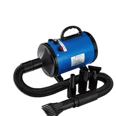 Pet Dryer Machine Adjustable Speed Low Noise Dog Hair Dryer Grooming Vacuum Dryer for Small Animals for Wholesale & OEM Programs view 1