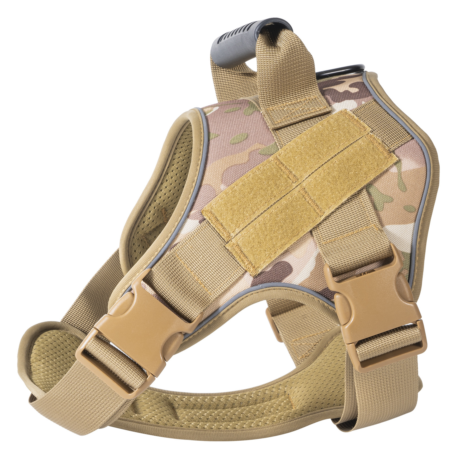Adjustable Striped Pattern Dog Harness Large Dog Vest and Lead Walking Rope Luxury for Dogs for Wholesale & OEM Programs detail