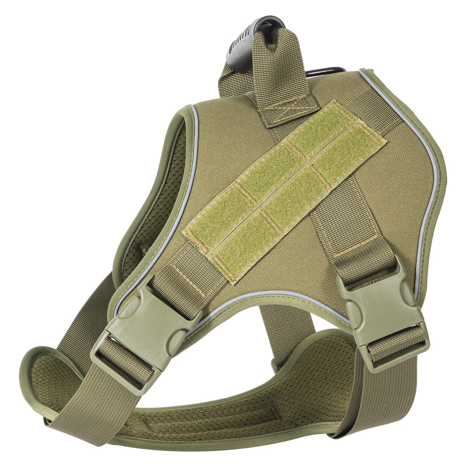 Adjustable Striped Pattern Dog Harness Large Dog Vest and Lead Walking Rope Luxury for Dogs for Wholesale & OEM Programs detail