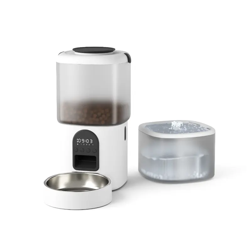 Smart Pet Feeder Dispenser APP Controlled Automatic Dog Bowl PC-F8 for Dogs for Wholesale & OEM Programs detail