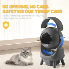 Automatic Cat Litter Box Generation 50L Safety Anti-Pinch Smart Cat Toilet SCLB-01 for Cats for Wholesale & OEM Programs view 4