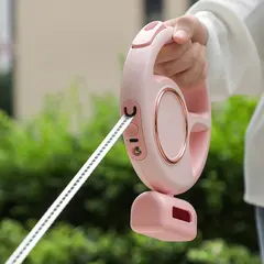 Custom Nylon Automatic Retractable Pet Dog Leash Cute & Modern Style CW-04 for Dogs for Wholesale & OEM Programs view 3