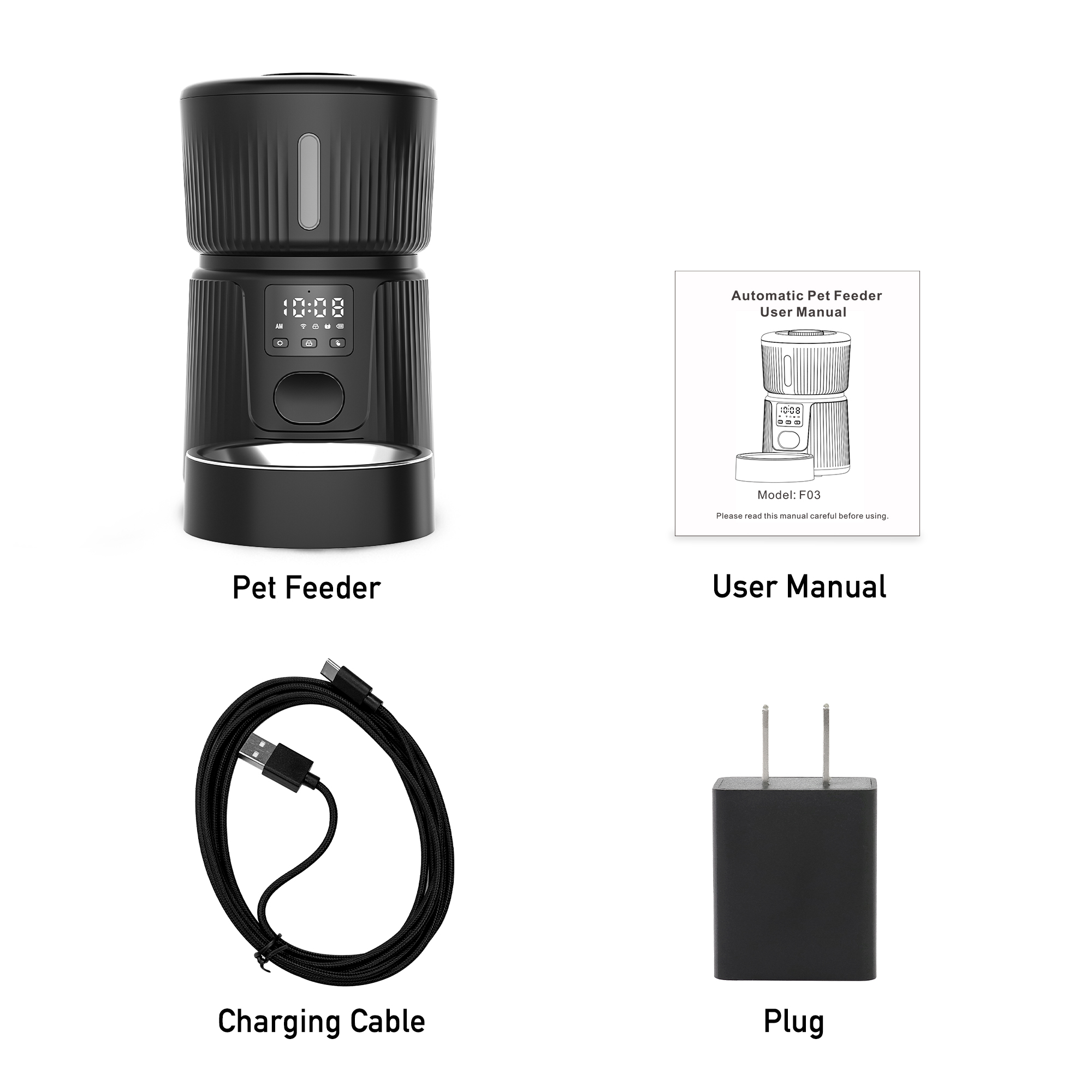 Best Quality 3L WIFI Pet Smart Feeder Automatic Food Dispenser Eco-Friendly Modern for Small Animals for Wholesale & OEM Programs view 6