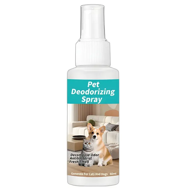 Pet Deodorizer Dog Litter Biological Enzyme Odor Removal 60ml OEM Air Purification for Dogs for Wholesale & OEM Programs