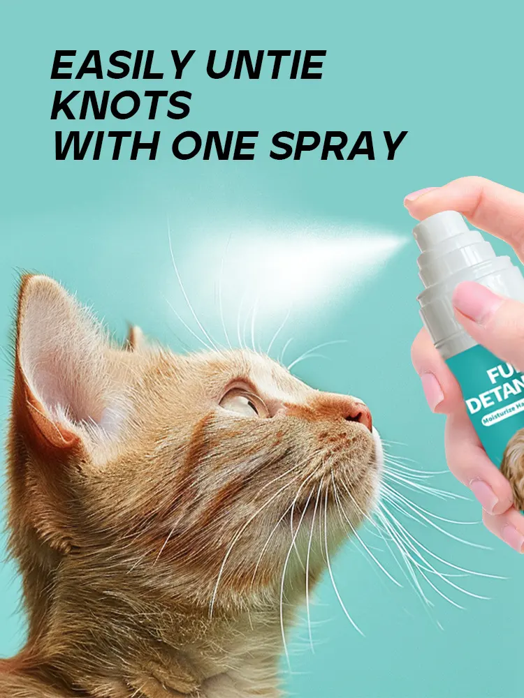 New Product Cat Dog Hair Detangling & Grooming Spray Hair Care Dropshipping in Stock for Wholesale & OEM Programs detail