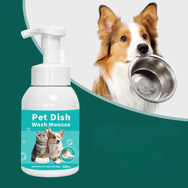 Pet Supplies Factory Cat Oil Tail Cleaning Bubble Oil Removal Mousse Bath Shower Gel for Wholesale & OEM Programs