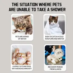 Cat Shampoo Acrylic Fragrance Retention Sterilization Bacteria Removal Mite for Cats for Wholesale & OEM Programs view 3
