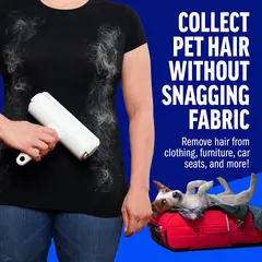 ChomChom White Reusable Plastic Roller Dog Hair Removal Eco-friendly Portable for Dogs for Wholesale & OEM Programs view 1
