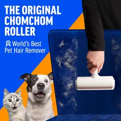 ChomChom White Reusable Plastic Roller Dog Hair Removal Eco-friendly Portable for Dogs for Wholesale & OEM Programs view 5