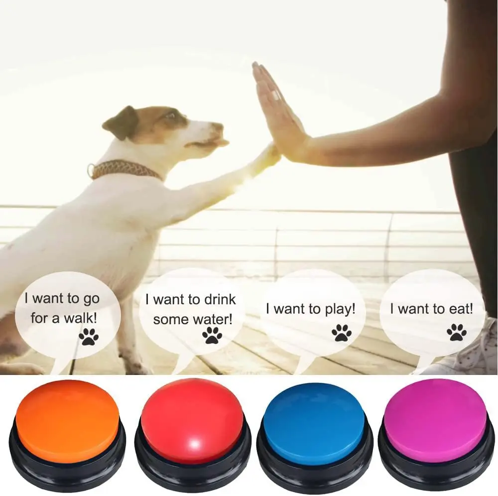 Pet Communication Button Dog Talking Sound Box Training Toy Recorder Sound Maker for pet communication, dog training for Wholesale & OEM Programs detail