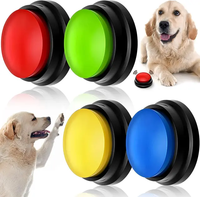 Pet Communication Button Dog Talking Sound Box Training Toy Recorder Sound Maker for pet communication, dog training for Wholesale & OEM Programs
