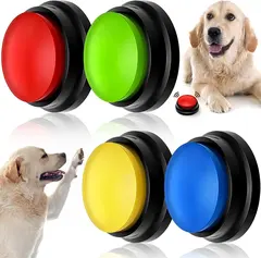 Pet Communication Button Dog Talking Sound Box Training Toy Recorder Sound Maker for pet communication, dog training for Wholesale & OEM Programs view 1