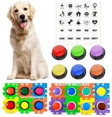 Pet Communication Button Dog Talking Sound Box Training Toy Recorder Sound Maker for pet communication, dog training for Wholesale & OEM Programs view 2