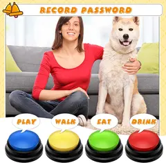 Pet Communication Button Dog Talking Sound Box Training Toy Recorder Sound Maker for pet communication, dog training for Wholesale & OEM Programs view 5