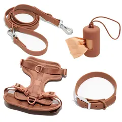 Custom Logo Adjustable Puppy Dog Leash Collar Outdoor Walking Accessories Dog Leashes for Wholesale & OEM Programs view 6
