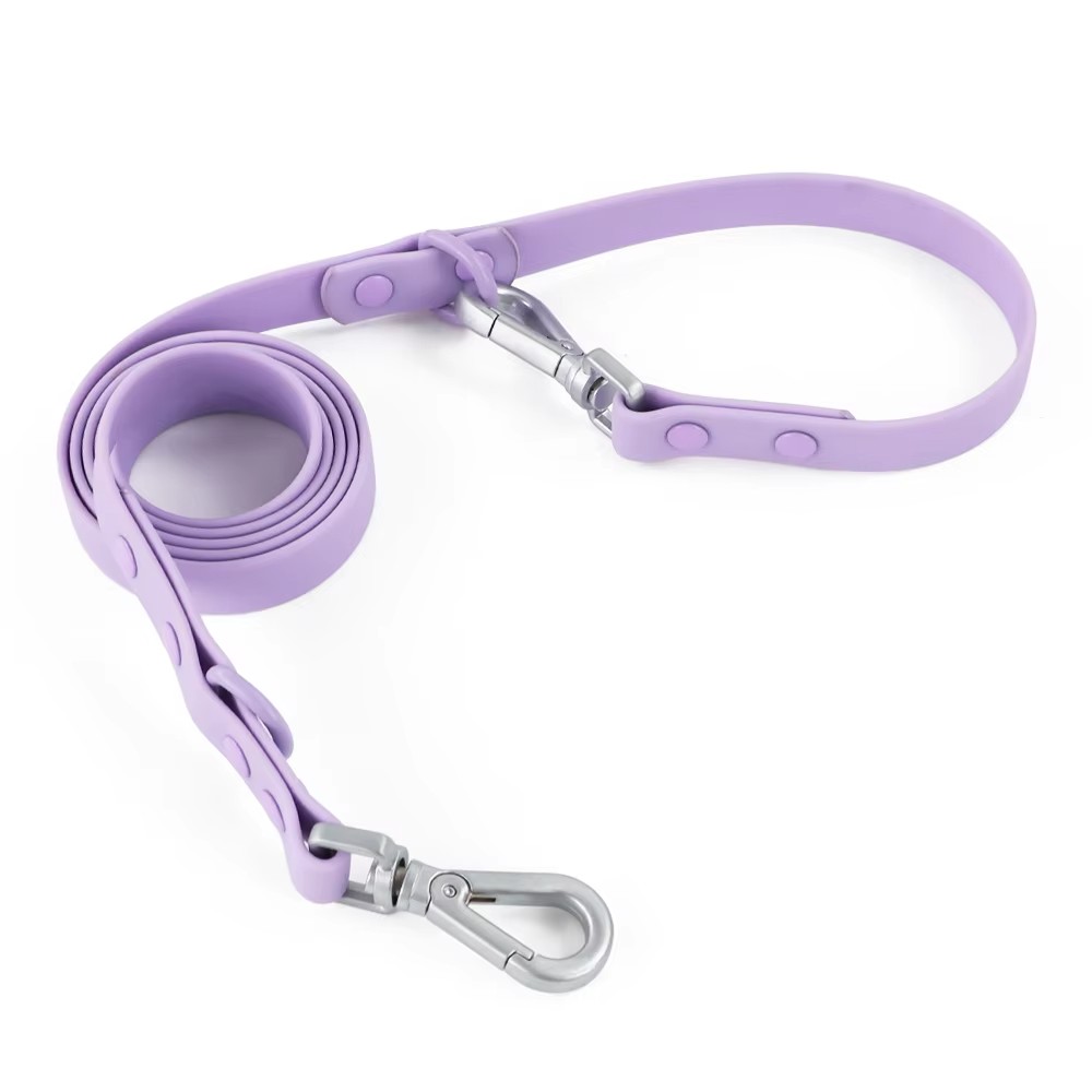Custom Logo Adjustable Puppy Dog Leash Collar Outdoor Walking Accessories Dog Leashes for Wholesale & OEM Programs detail