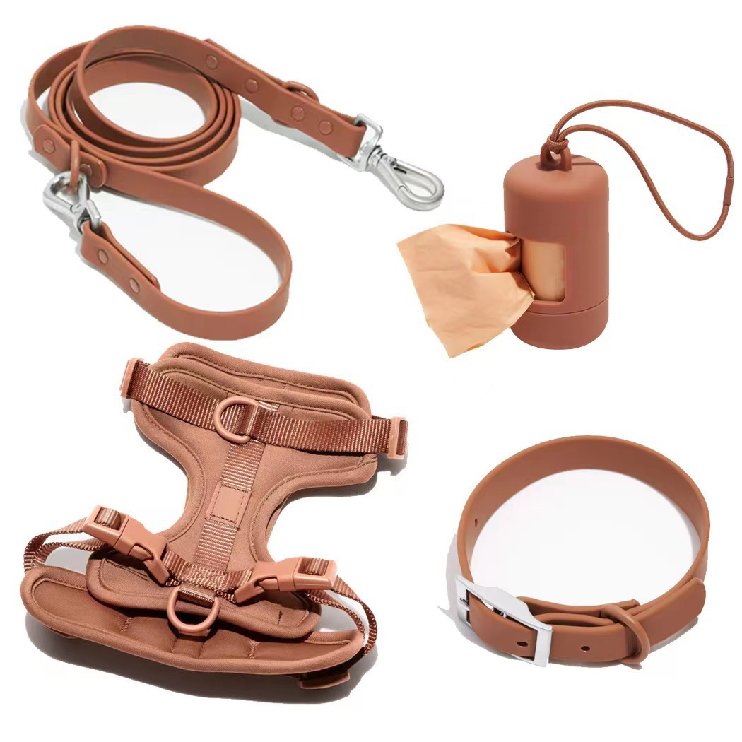 Custom Logo Adjustable Puppy Dog Leash Collar Outdoor Walking Accessories Dog Leashes for Wholesale & OEM Programs view 6