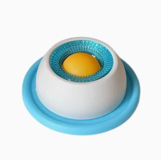 New Dog Leaky Waterproof Food Toy Rotation Can Lick Clean Tongue Fur Slow Food Pet for Dogs for Wholesale & OEM Programs detail