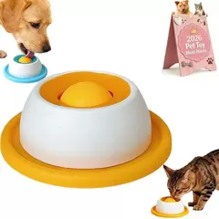 New Dog Leaky Waterproof Food Toy Rotation Can Lick Clean Tongue Fur Slow Food Pet for Dogs for Wholesale & OEM Programs view 4