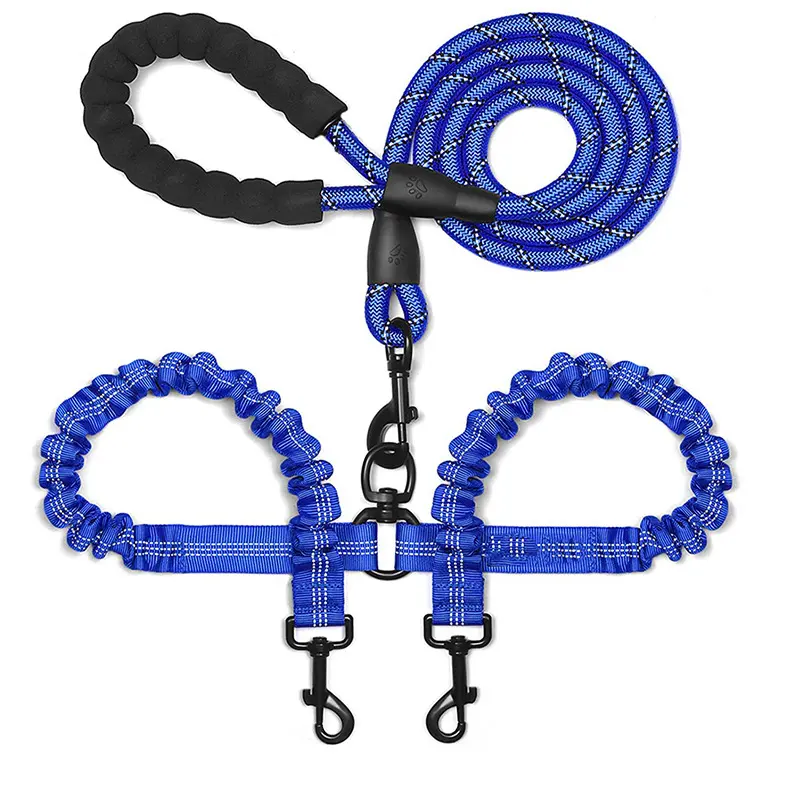 Dog Classic Print Dual-use Leash Medium/Large Size Husky Golden Retriever for Wholesale & OEM Programs detail