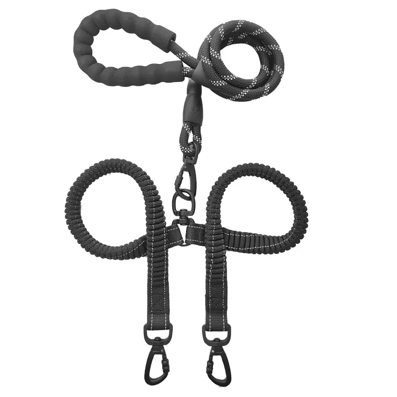 Dog Classic Print Dual-use Leash Medium/Large Size Husky Golden Retriever for Wholesale & OEM Programs detail