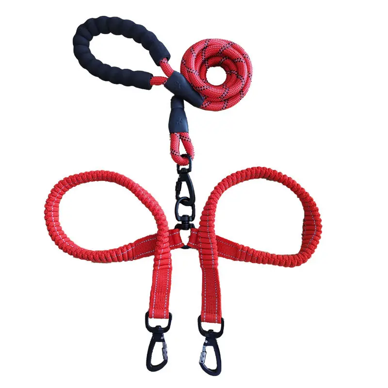 Dog Classic Print Dual-use Leash Medium/Large Size Husky Golden Retriever for Wholesale & OEM Programs detail