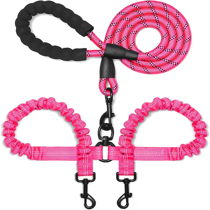 Dog Classic Print Dual-use Leash Medium/Large Size Husky Golden Retriever for Wholesale & OEM Programs detail