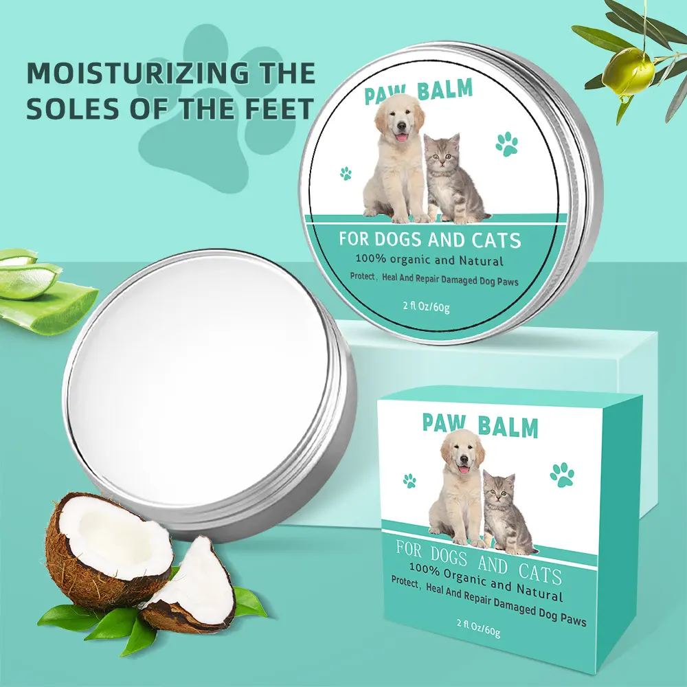 Hot-Selling Cute Pet Cartoon Dog Foot Moisturizing Claw Cream Anti-Dry Crack for Dogs for Wholesale & OEM Programs detail