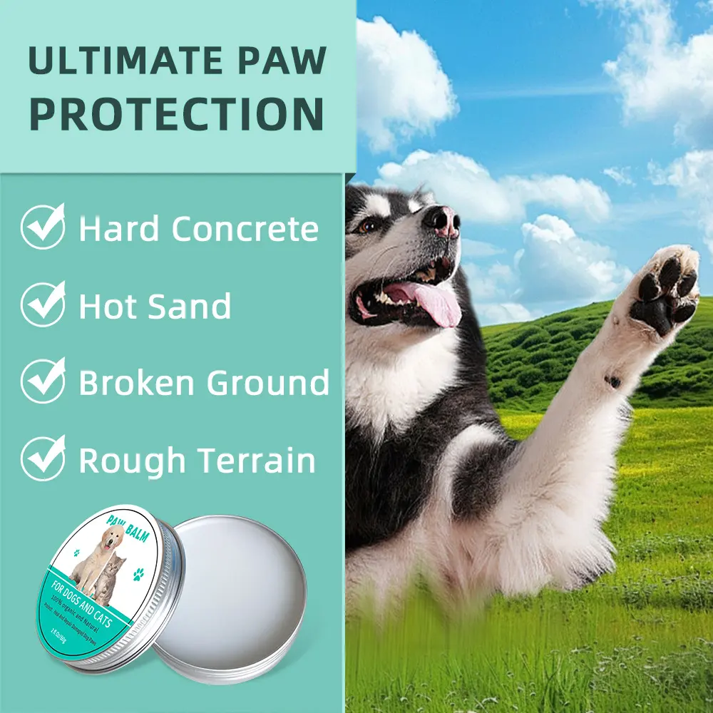 Hot-Selling Cute Pet Cartoon Dog Foot Moisturizing Claw Cream Anti-Dry Crack for Dogs for Wholesale & OEM Programs detail