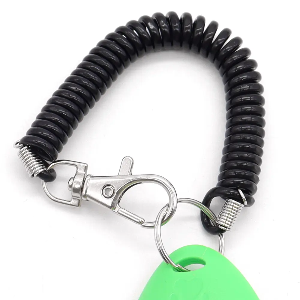 High Quality Small Dog Training Supplies PET Training Clicker Wrist Strap Custom SAP for Wholesale & OEM Programs detail