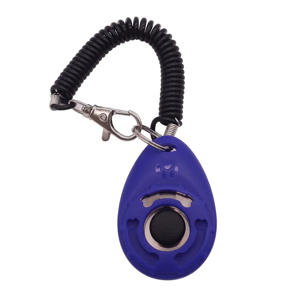 High Quality Small Dog Training Supplies PET Training Clicker Wrist Strap Custom SAP for Wholesale & OEM Programs detail