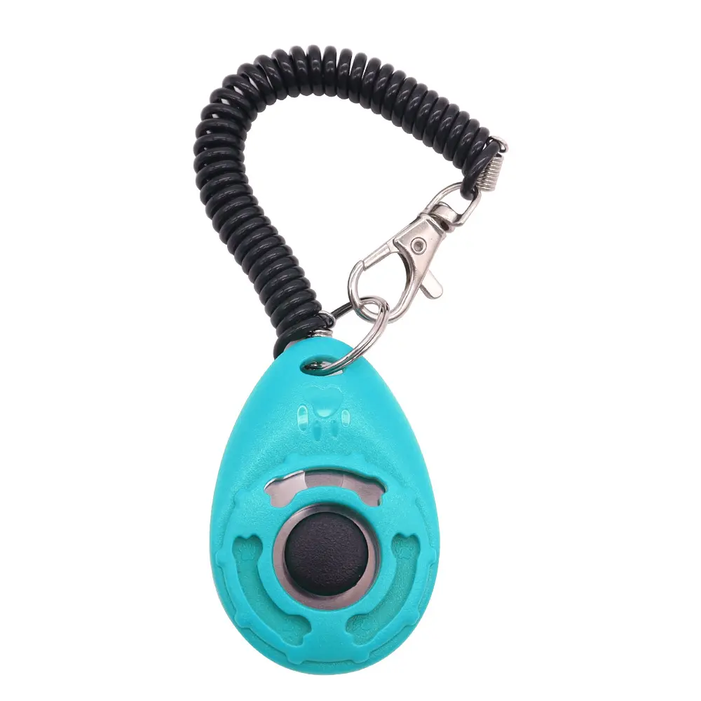 High Quality Small Dog Training Supplies PET Training Clicker Wrist Strap Custom SAP for Wholesale & OEM Programs detail