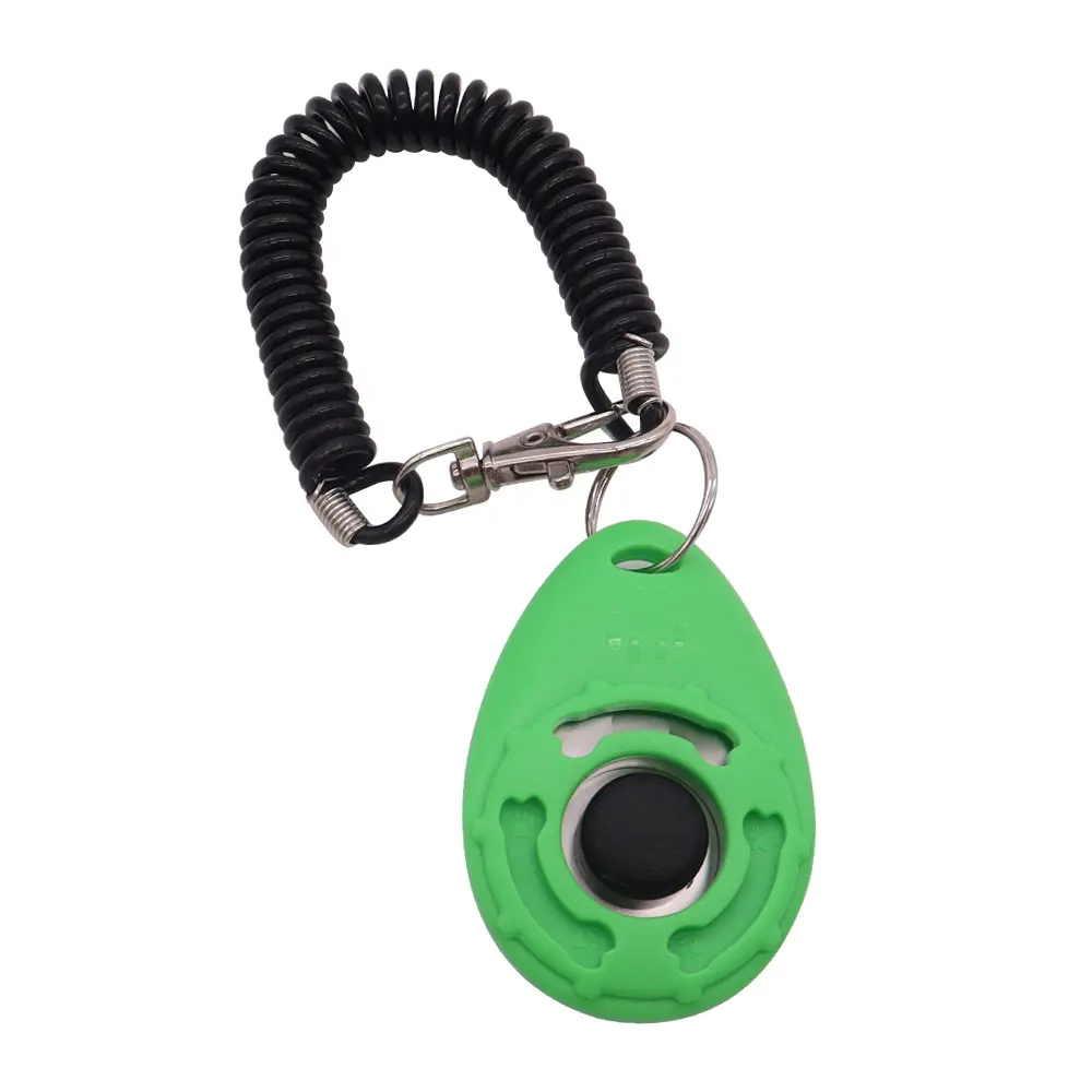 High Quality Small Dog Training Supplies PET Training Clicker Wrist Strap Custom SAP for Wholesale & OEM Programs detail