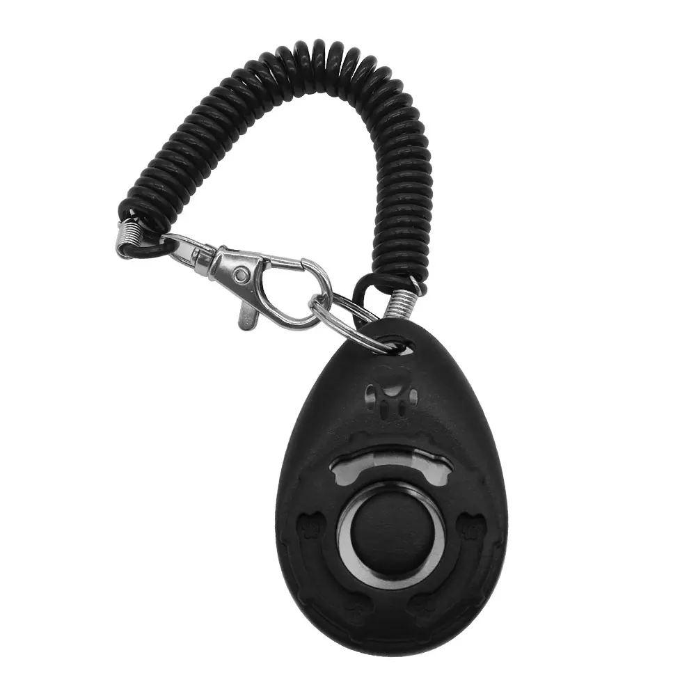 High Quality Small Dog Training Supplies PET Training Clicker Wrist Strap Custom SAP for Wholesale & OEM Programs detail
