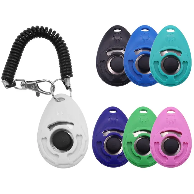 High Quality Small Dog Training Supplies PET Training Clicker Wrist Strap Custom SAP for Wholesale & OEM Programs