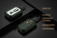 Professional Dog Training Shock Collar TPU/PC 900M Long Distance Remote Control for Dogs for Wholesale & OEM Programs view 6