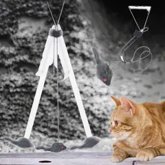 Dragonfly Mice Teaser Metal Exerciser Toy BB048802-9 for Cats for Wholesale & OEM Programs view 3