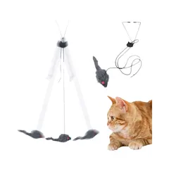 Dragonfly Mice Teaser Metal Exerciser Toy BB048802-9 for Cats for Wholesale & OEM Programs view 4