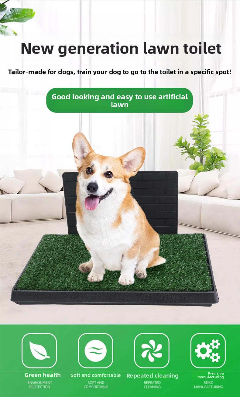 Drawer-style Dog Toilet Lawn Pet Urine Pad Potty Training Fixed-Point Defecation for potty training for fixed-point defecation for Wholesale & OEM Programs detail