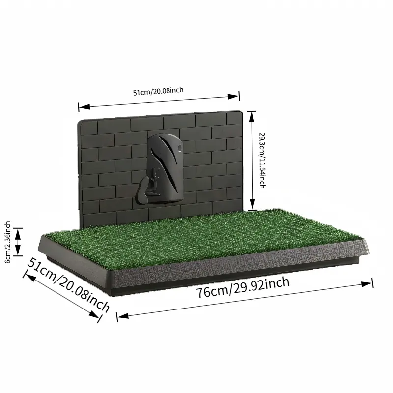 Drawer-style Dog Toilet Lawn Pet Urine Pad Potty Training Fixed-Point Defecation for potty training for fixed-point defecation for Wholesale & OEM Programs detail