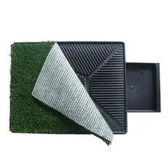 Drawer-style Dog Toilet Lawn Pet Urine Pad Potty Training Fixed-Point Defecation for potty training for fixed-point defecation for Wholesale & OEM Programs view 3
